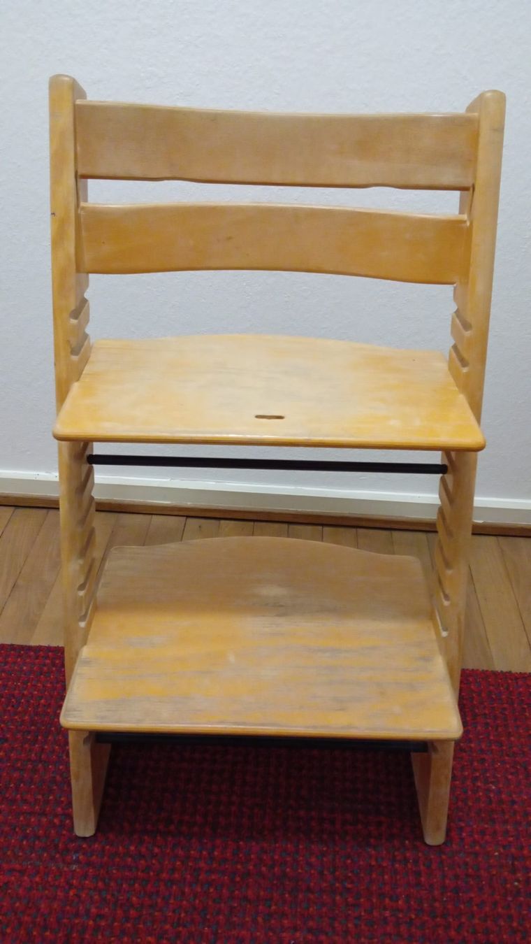 Stokke Hochstühle: Stokke Tripp Trapp Holz – Gebraucht aus Basel von Whambam 2