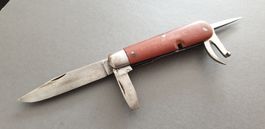 Elsener Jahre 1931 / 31 Holz Militar Sackmesser Schwyz