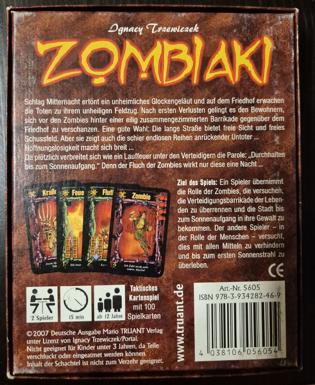 Giochi: Zombiaki Spiel – Usato da Altstätten SG venduto da bluedine 1