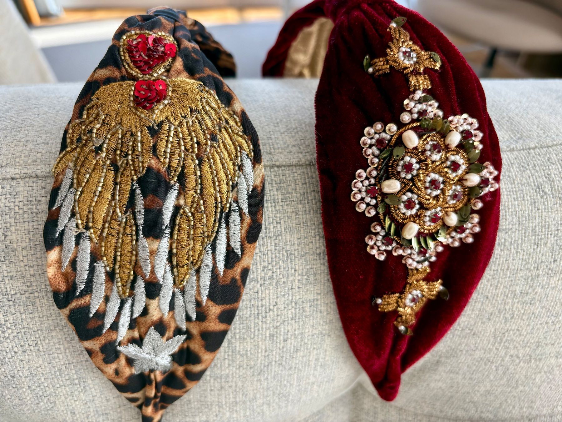 Accessori per capelli: 2x Namjosh Headbands Handcrafted – Nuovo (secondo la descrizione) da Rolle venduto da elisolle 4