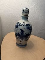 Vintage Lucas Bols Delft Blau Karaffe mit Stopfen – Holland