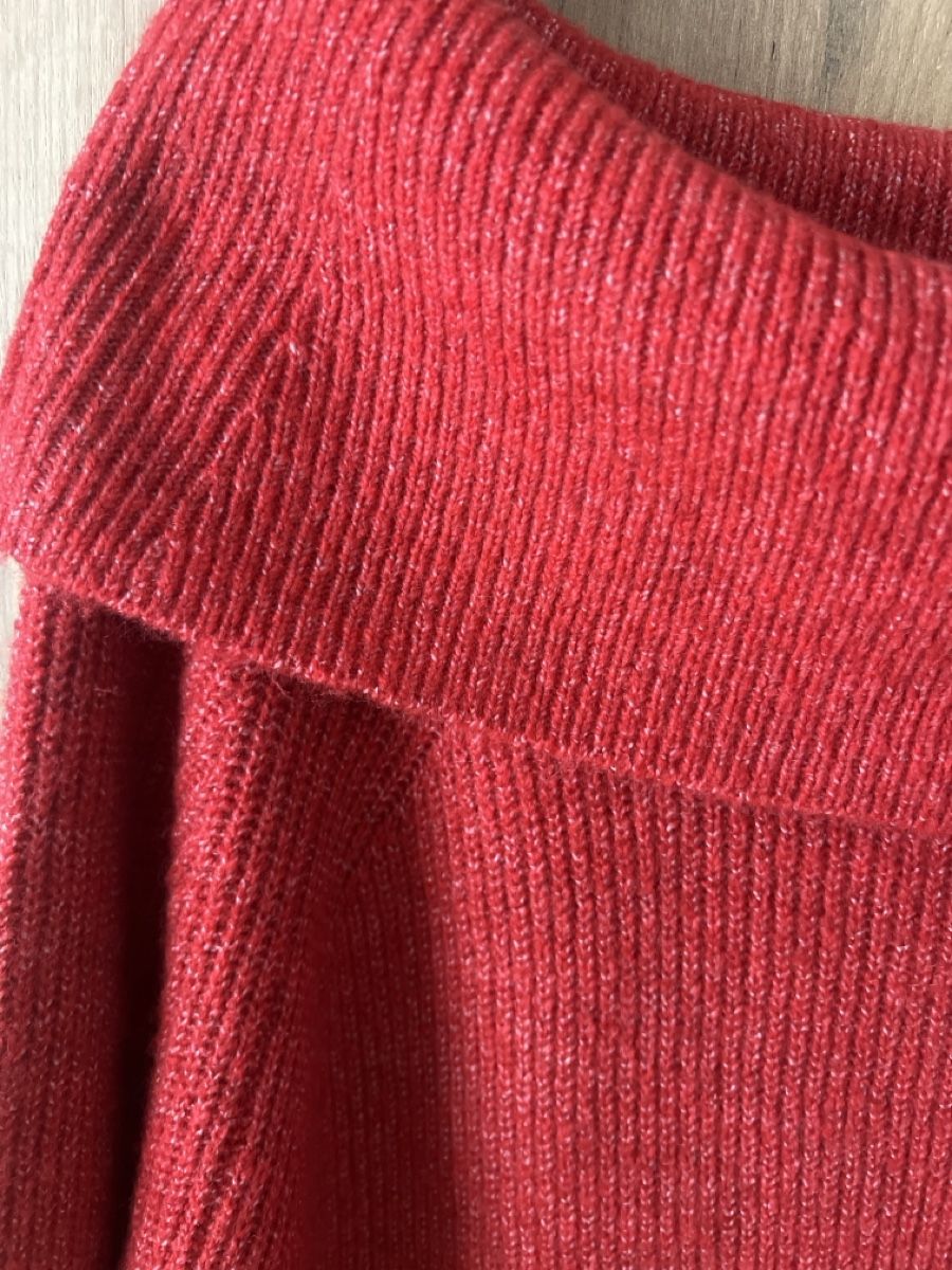 Kleider: Wunderschönes rotes Strickkleid Grösse 40/42 NEU – Neu (gemäss Beschreibung) aus Seon von Sunny-Schmuck78 1