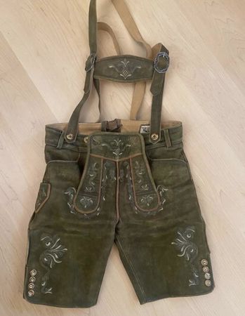 Neuwertige Lederhose Stockerpoint Grösse 46(S)