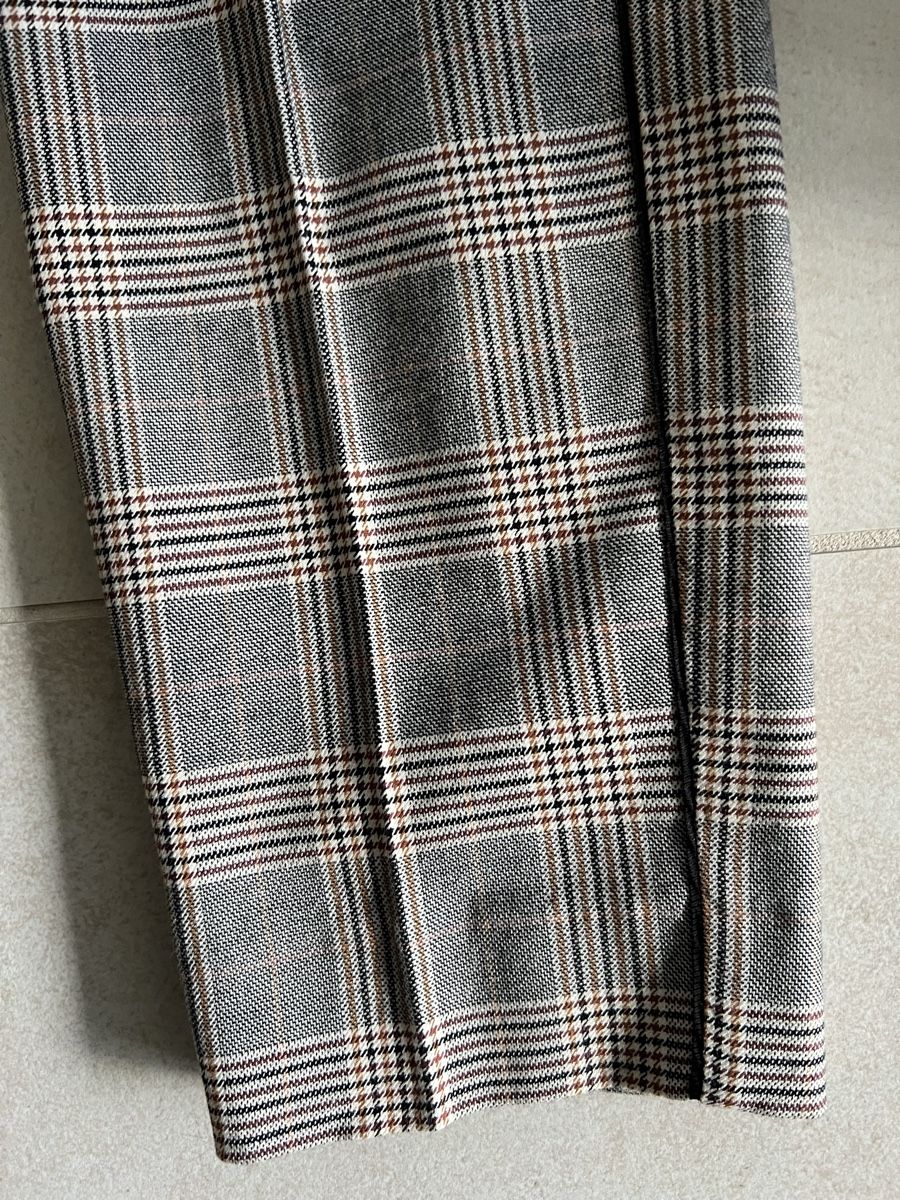 Massimo Dutti Pantaloni: Massimo dutti classic british check trousers – Nuovo (secondo la descrizione) da Corsier GE venduto da Karol_save_planet 4