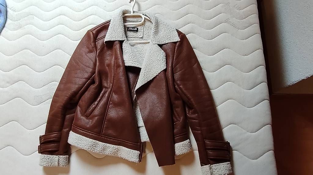 Jacken: Lederjacke, braun, Gr. M, NEU – Neu und originalverpackt aus Brüttisellen von nic_xm7s 4