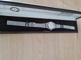 DAMEN ARMBAND-UHR ROTARY QUARTZ VINTAGE 1982