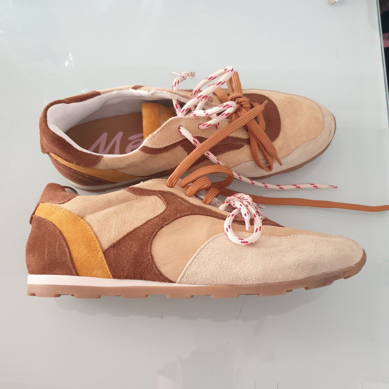 Scarpe da uomo: MELINE Ledersneaker Gr. 41 – Nuovo (secondo la descrizione) da Frenkendorf venduto da Chrigeli01 1