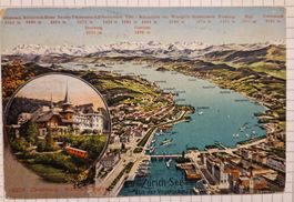 Zürichsee 1920, Waldhaus Dolder Zürichberg