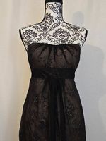 Robe bustier en dentelle Sinequanone