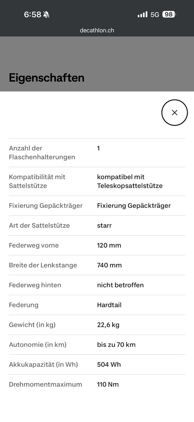 Biciclette: E Bike – Usato da Sirnach venduto da vin_kxq2 6