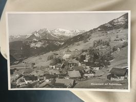 Photo Karte / Wasserwendi mit Rothornkette von 1939