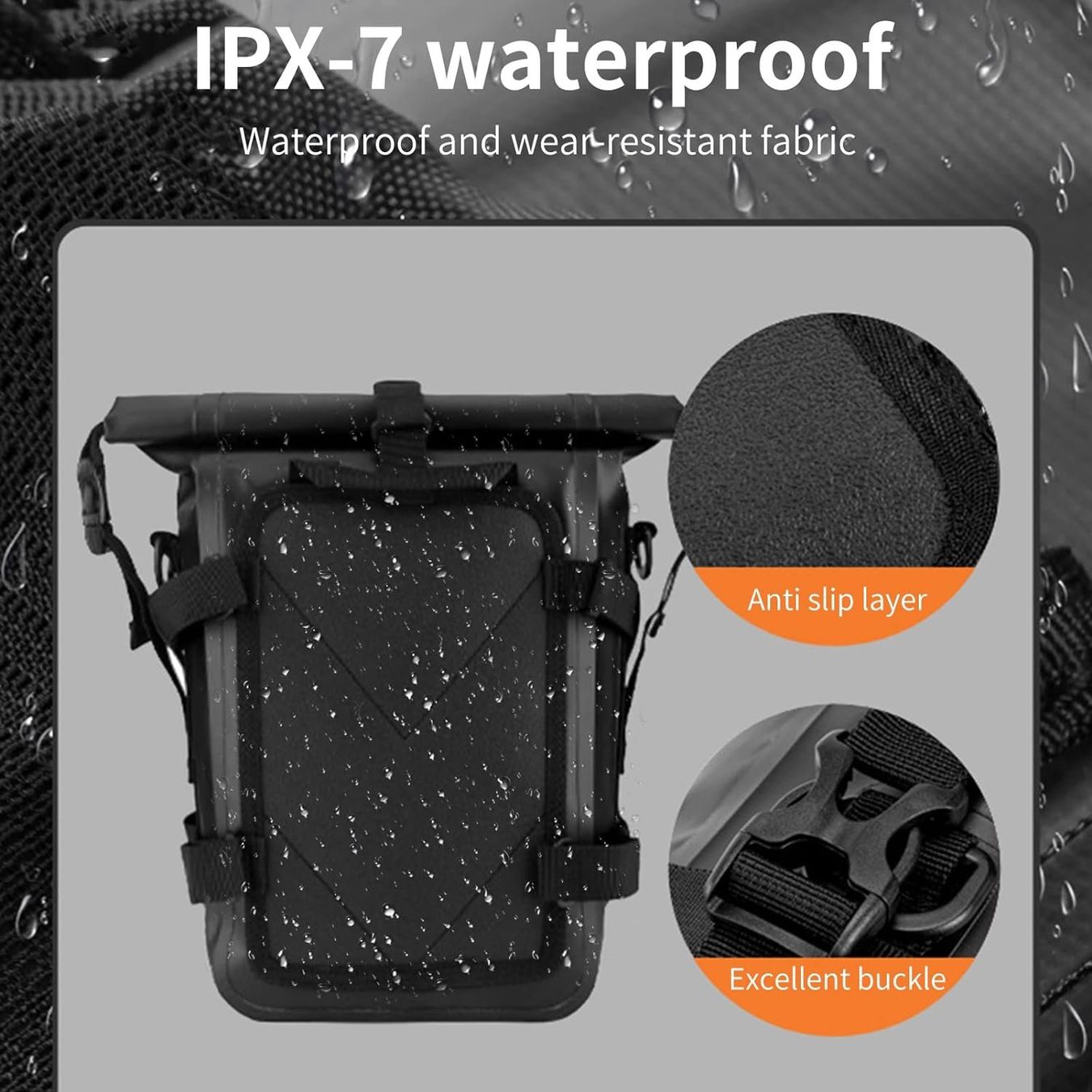 Borse: Multifunktionale Wasserdichte Motorrad-Seitentasche 8L – Nuovo e nell'imballaggio originale da Châtelaine venduto da topshop.switzerland 3