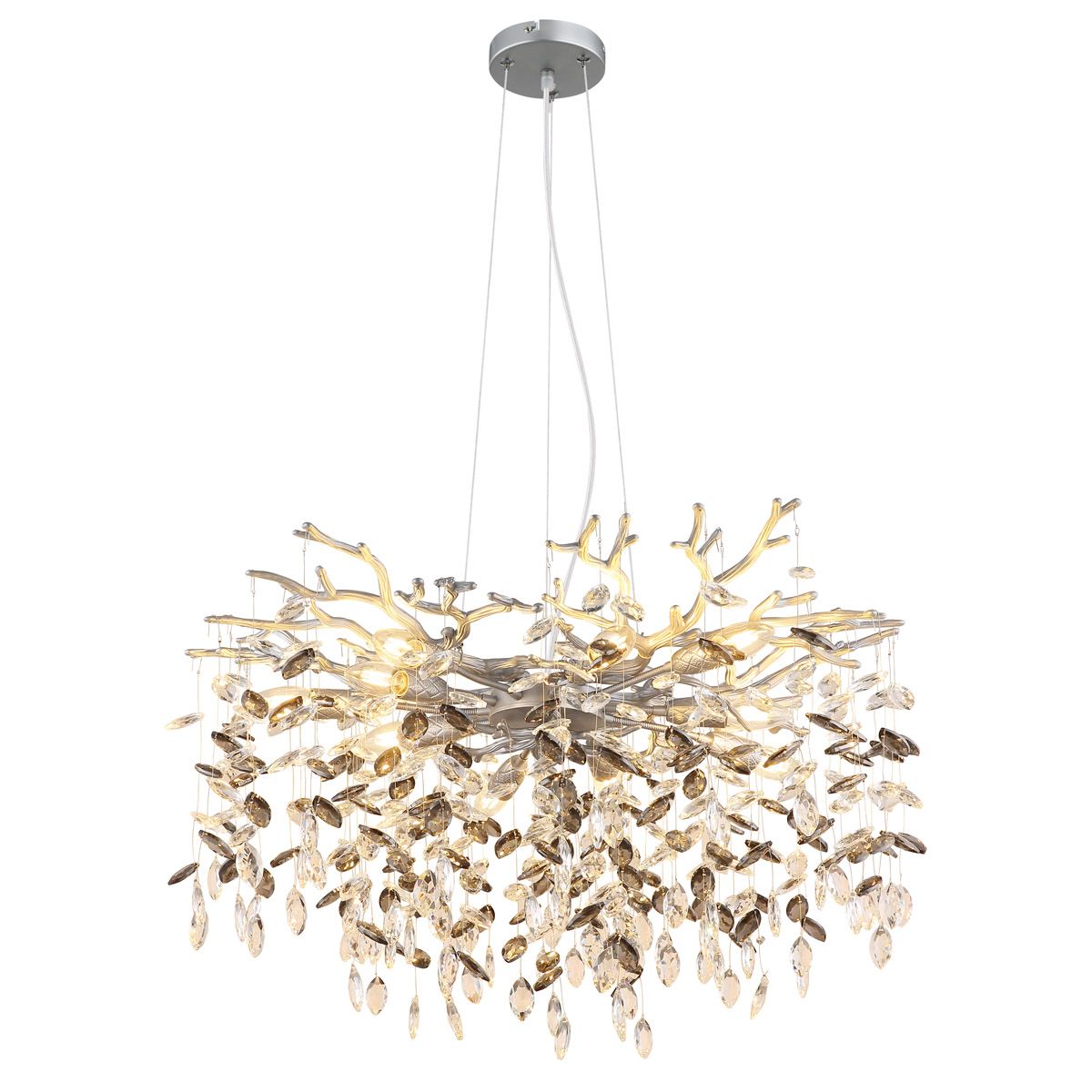 Lampadari & plafoniere: Pendelleuchte, Glaskristalle, 80 cm Ø – Nuovo (secondo la descrizione) da Kreuzlingen venduto da Smart-Light