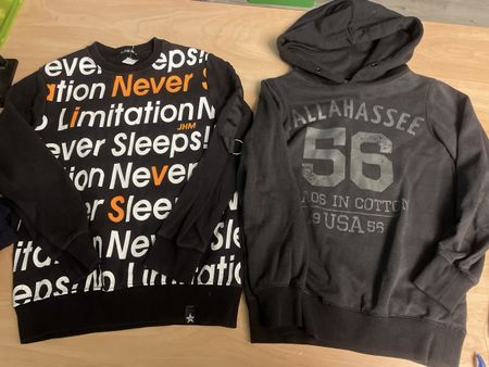 2 Coole Sweatshirts/Hoodie Gr.134