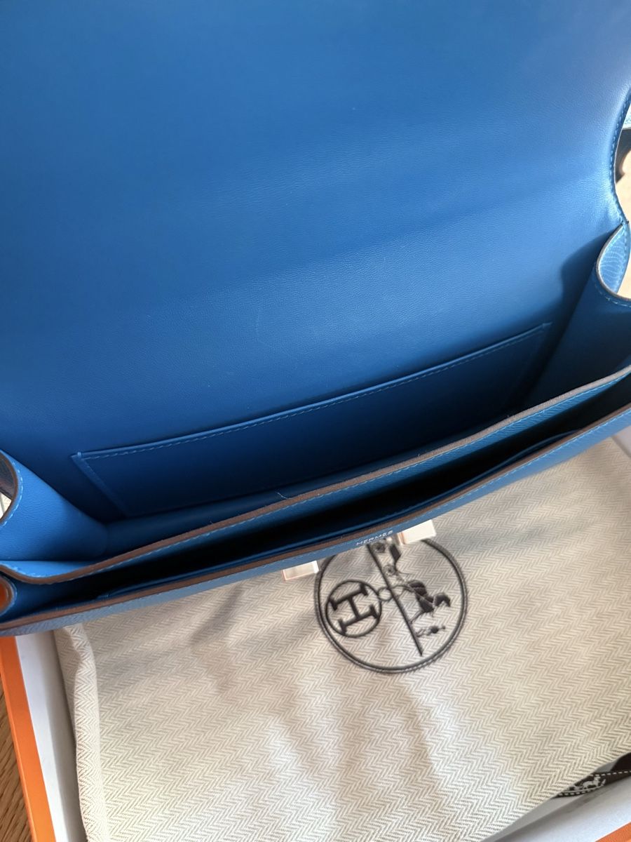 Hermès Borse da donna: 100% ORIGINAL HERMÈS CONSTANCE ELAN BLEU IZMIR EPSOM – Usato da Küssnacht am Rigi venduto da Grittibaenz 5