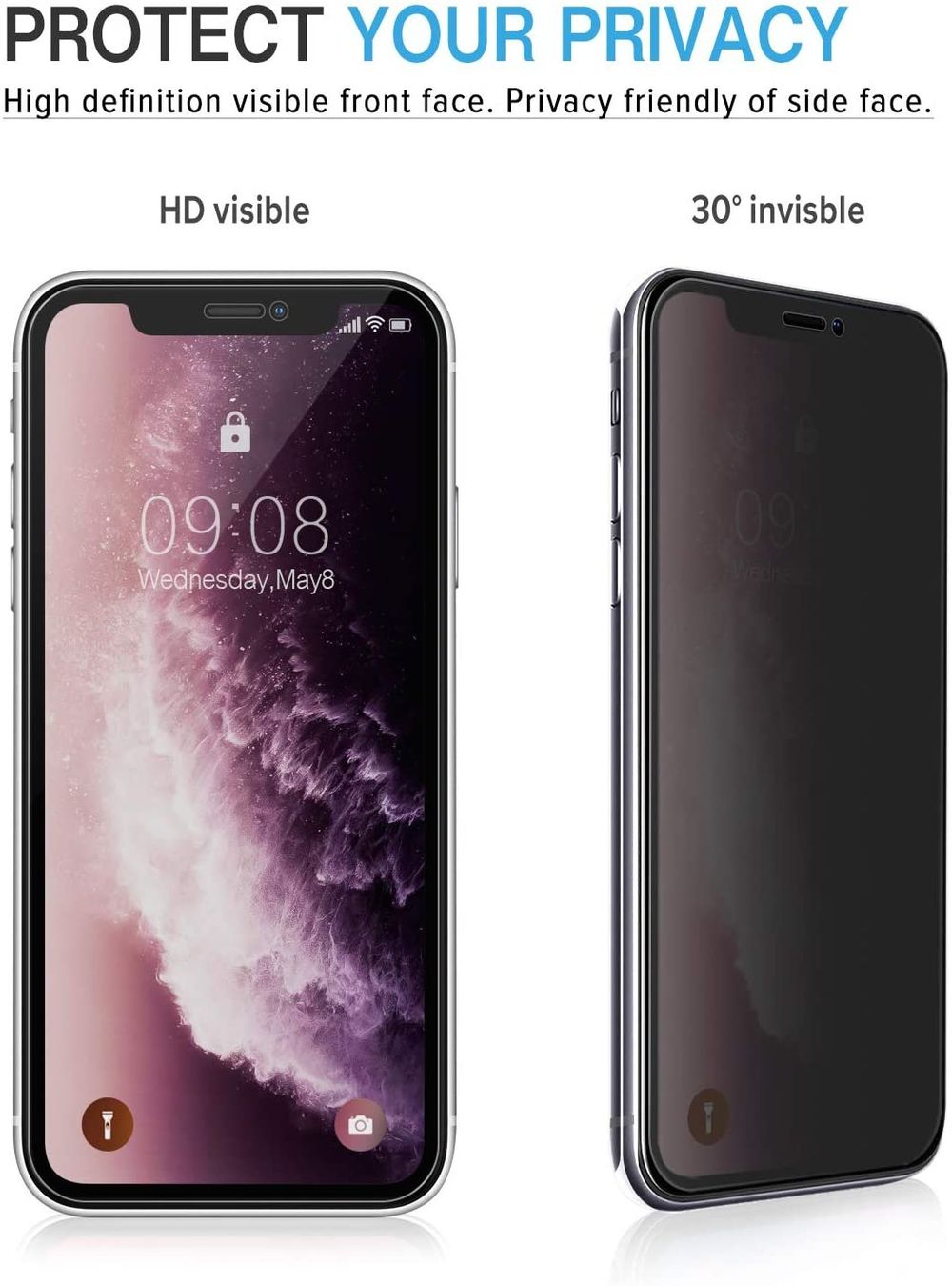 Cover & Protezioni schermo: iPhone 11/ 11 Pro /11 Pro Max Panzerglas Privacy GLAS Schutz – Nuovo e nell'imballaggio originale da Volketswil venduto da coverandmore 4
