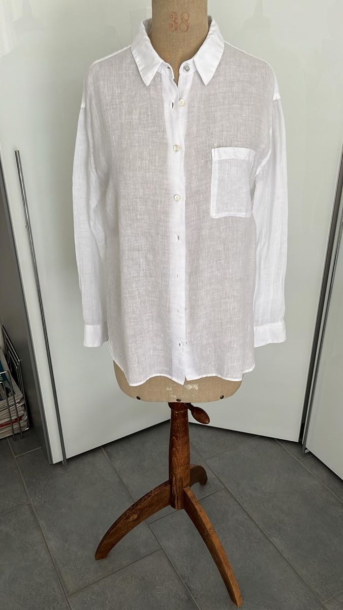 Camicette: 120% LINO Bluse Gr. 38 / Gr. 44 (IT) – Usato da Widen venduto da Ragusa33