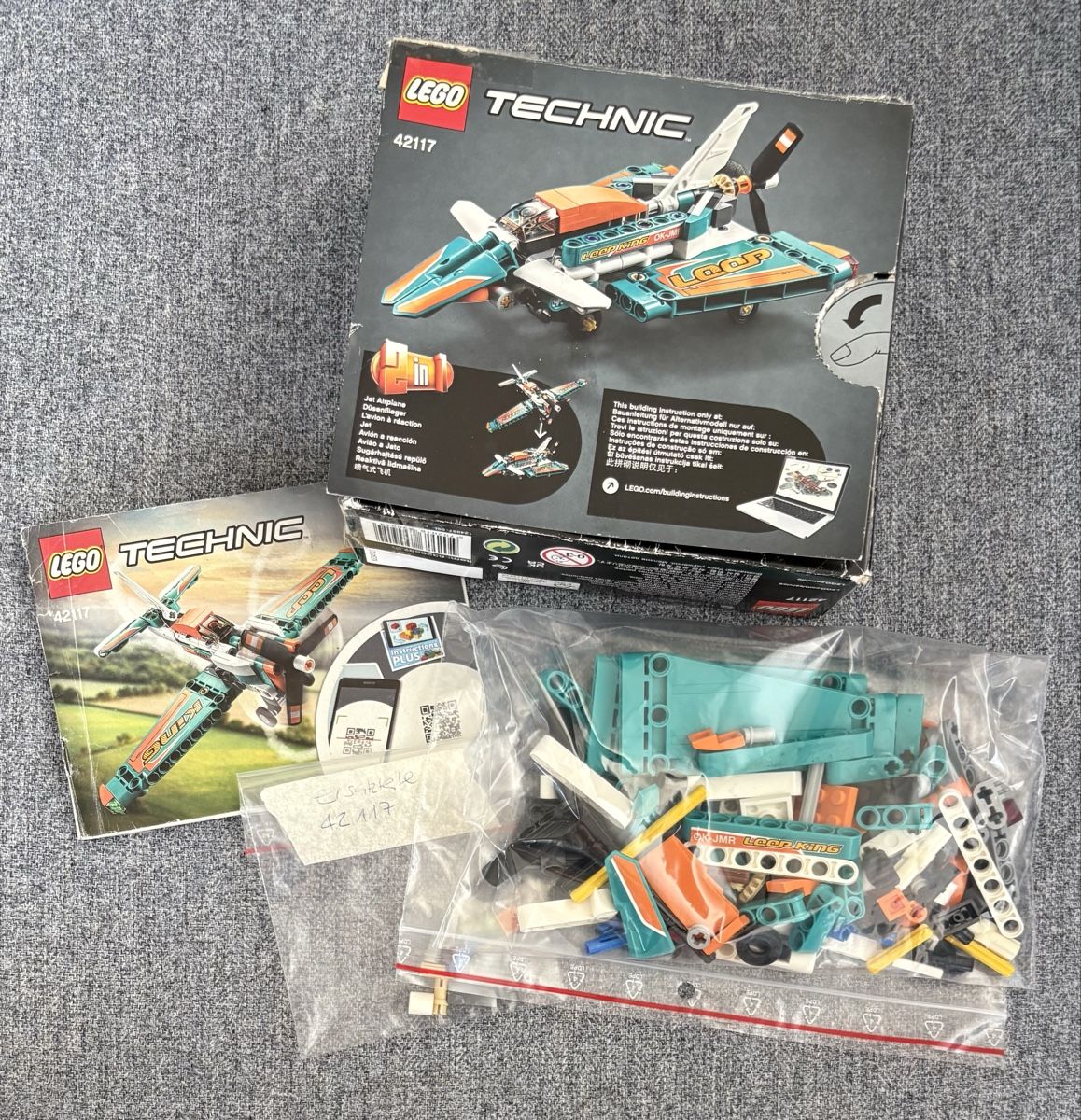 Lego Kit di costruzioni: Lego Technic 42117 Race Plane – Usato da Uster venduto da Trisha5 1