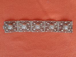 Filigran Armband ägyptisch - Länge 17.5 cm. Vintage