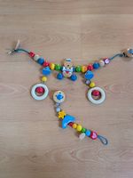 kinderwagen Kette und Nuggikette aus Holz 