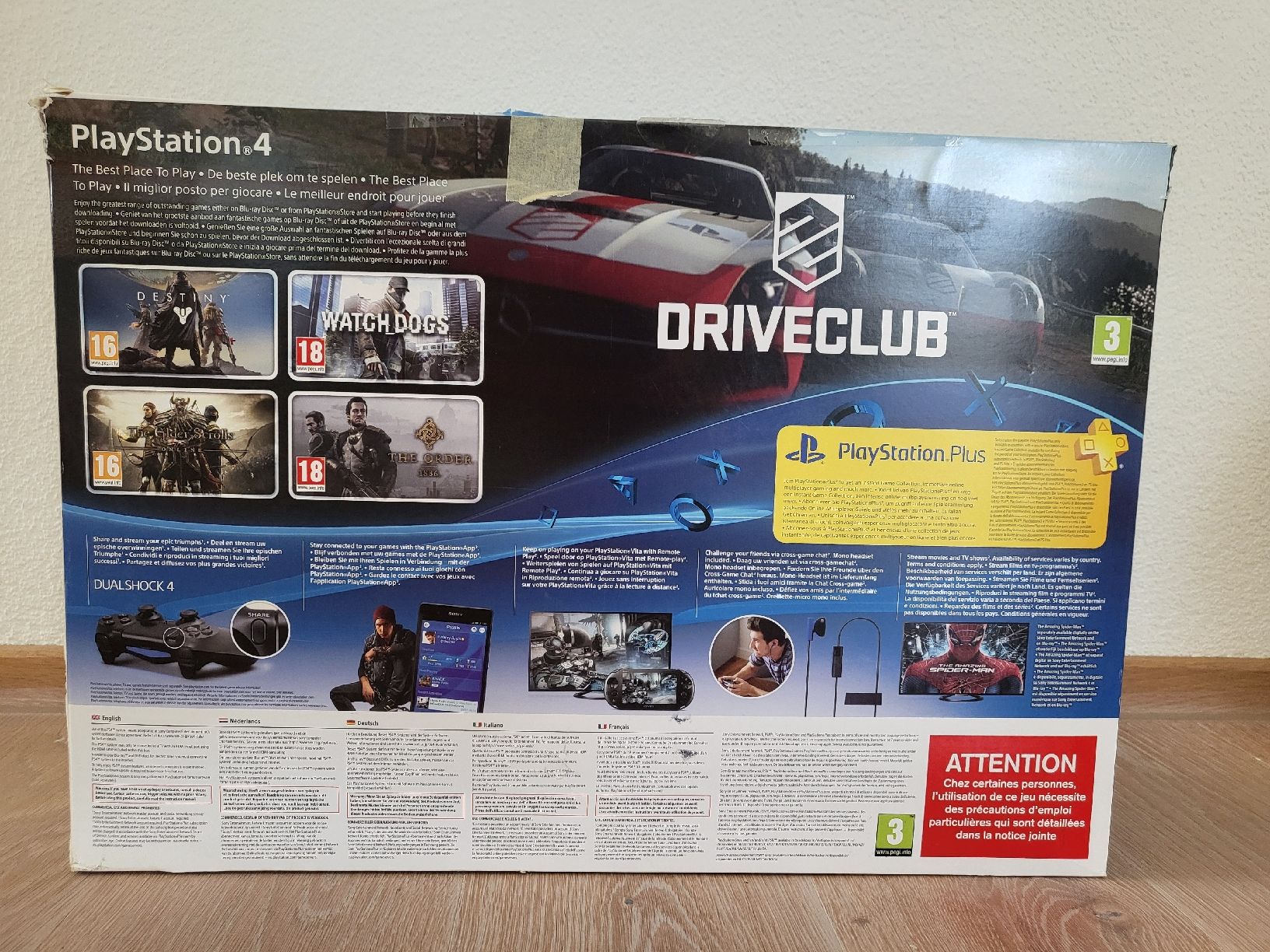 Sony Consoles: PS4 | 500GB | 2 Controller | 7 Spiele | Originalverpackung – D'occasion à Benken SG par Marcoswrt 1