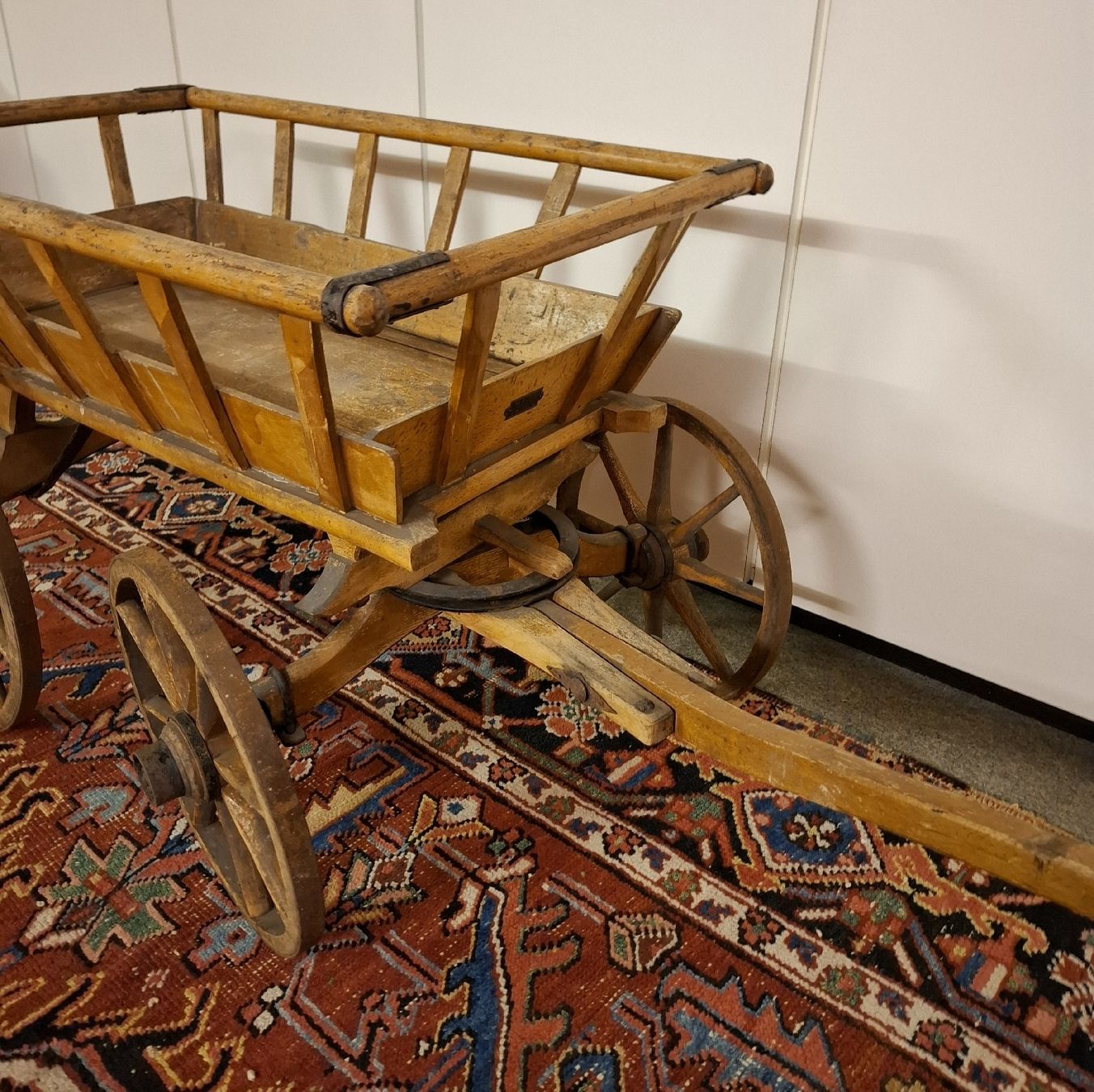 Transportwagen: Vintage Leiterwagen aus Holz – Gebraucht aus Reinach BL von Malin20 5