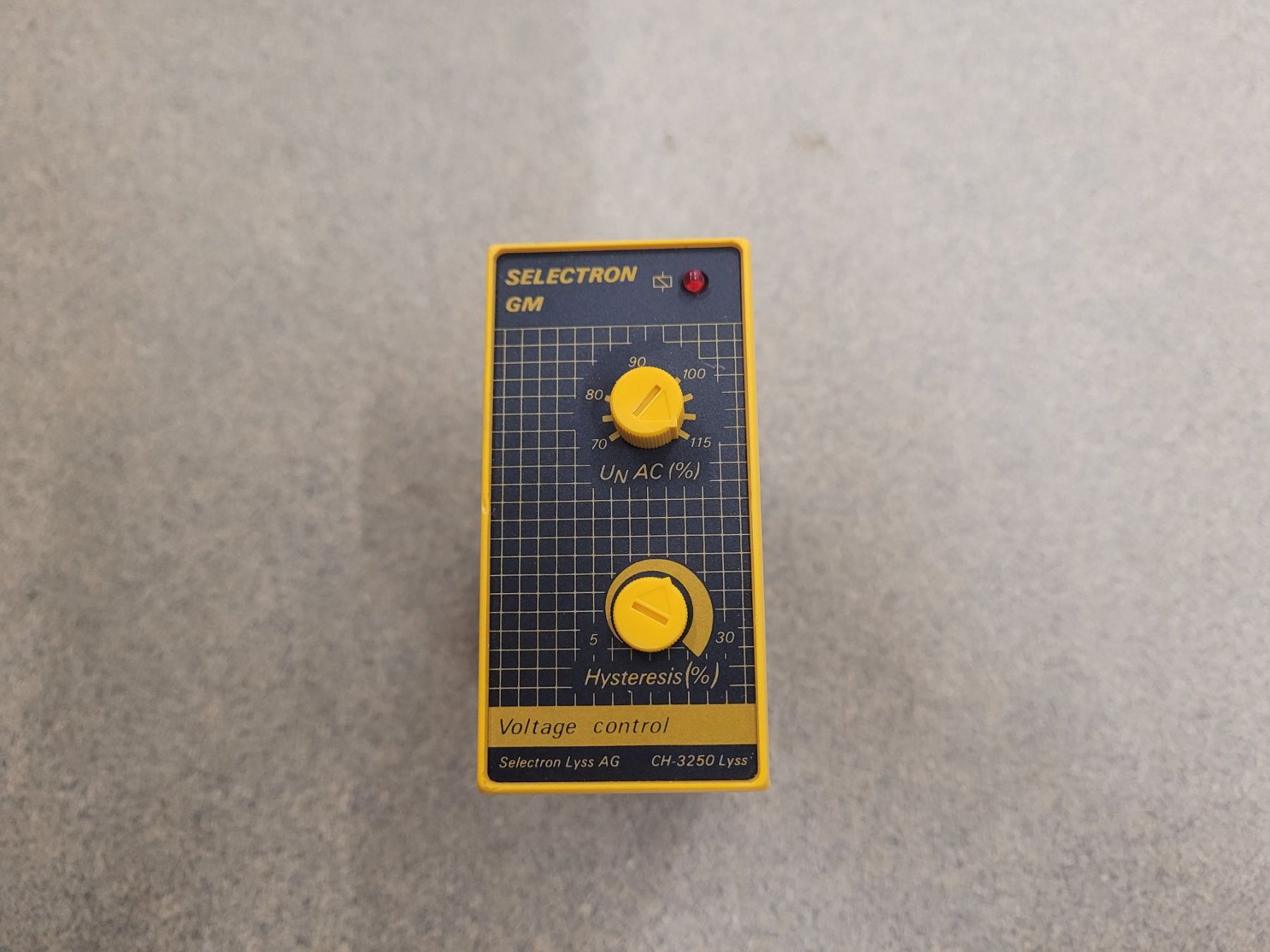 Sistema di controllo: Selectron GM Spannungsregler / GU-U 31-0 – Usato da Vitznau venduto da Vitznau84