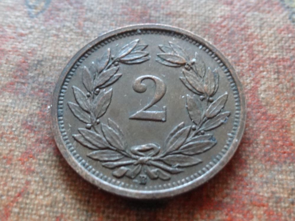 Tutti le monete: 2 Rp. 1937  (A) – Usato da Romanel-sur-Lausanne venduto da Swift13 1