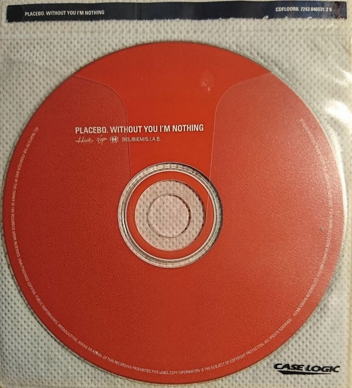 Schallplatten: PLACEBO Without You I'm Nothing – Gebraucht aus Zürich von Raz88 1