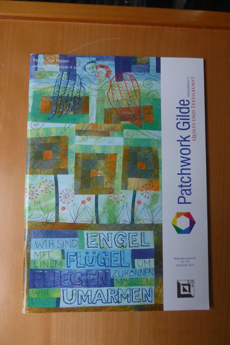 Riviste & Magazine: Magazin - Patchwork Gilde - Thema: Frieden – Usato da Brunnadern venduto da pinkfaden