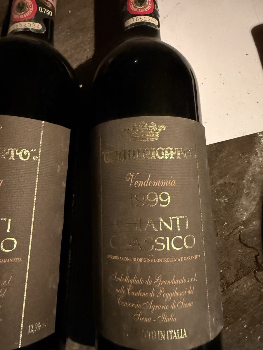 Vino: Chianti Classico 1999 – Usato da Schaffhausen venduto da Ibag 2