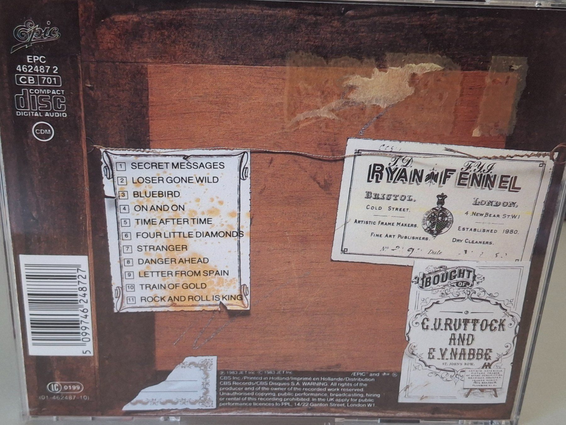 CD: CD Electric Light Orchestra - Secret Messages – Usato da Aarberg venduto da Jackup1 1