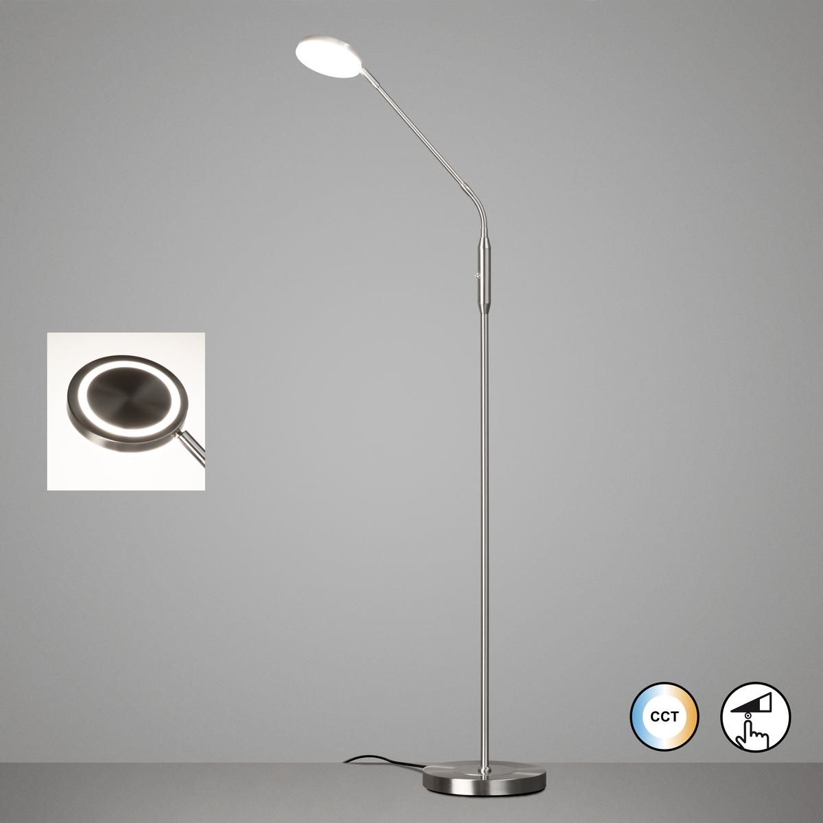 Lampade: LED Stehleuchte, CCT, 138 cm Höhe – Nuovo (secondo la descrizione) da Kreuzlingen venduto da Smart-Light
