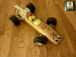 Vintage 60er Original Zinn Metall B/O Bandai Rennauto