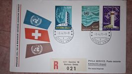 Swissair Geneve - Karachi 03.04.1971
