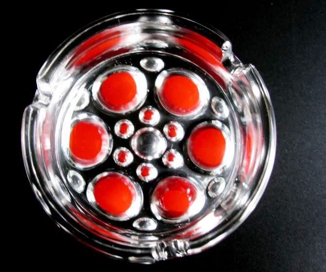 Aschenbecher: Aschenbecher, Pop Op ArtGlas - Walther Glas Design - – Neu (gemäss Beschreibung) aus Zürich von 1-2-3-Verkauft 1