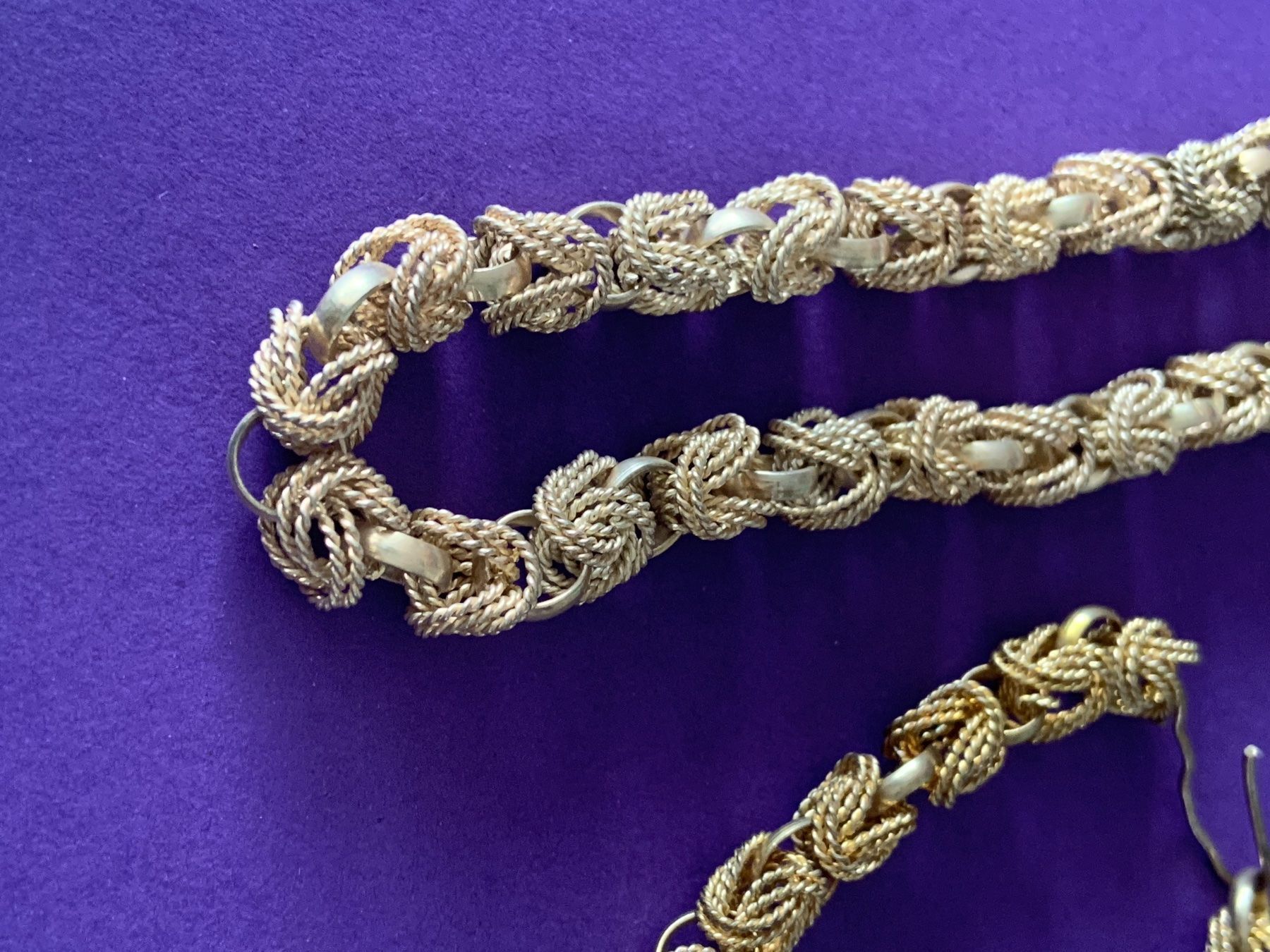 Catenine: Silberkette & Bracelet vergoldet! – Usato da Dittingen venduto da Bijoubelle 1