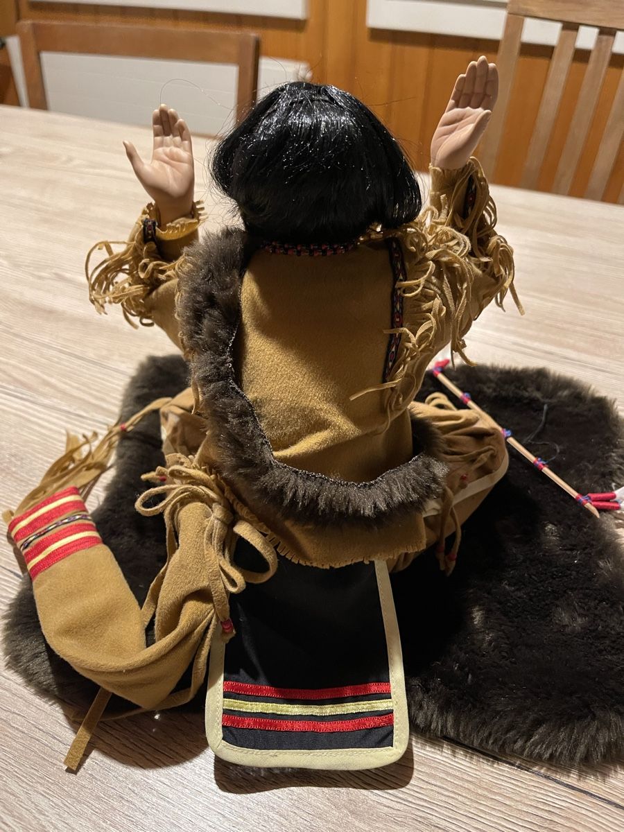 Bambole: Puppe  Indianerhäuptling – Usato da Fahrni b. Thun venduto da ams_56jv 4