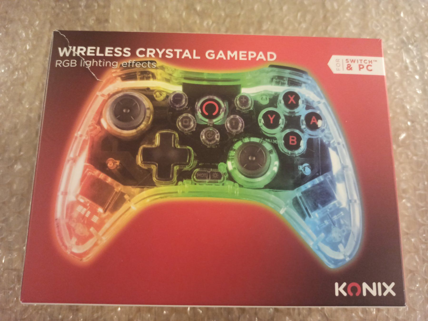 Controller: Konix Crystal Wireless Gamepad Nintendo Switch & PC TOP – Usato da Oberweningen venduto da mar_87mx
