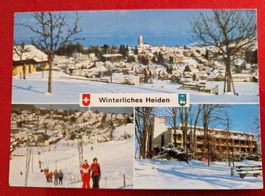 Winterliches Heiden, gelaufen
