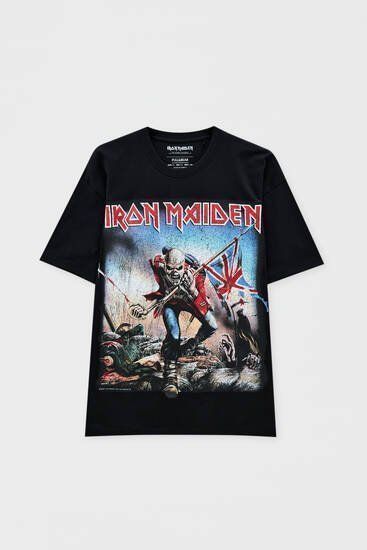 Iron maiden best sale pull and bear