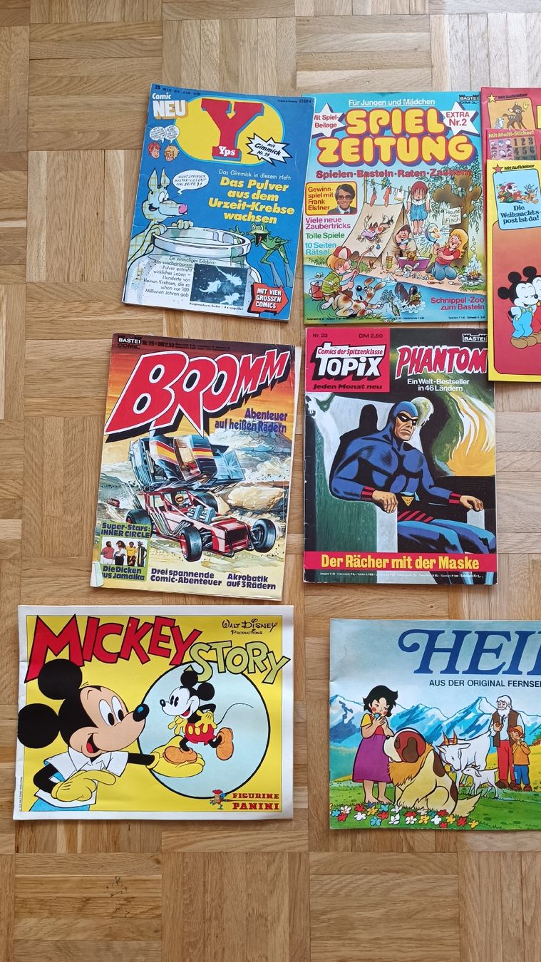 Comics: Grosse Sammlung 80er Jahre Comics – Gebraucht aus Baden von zuppel 1