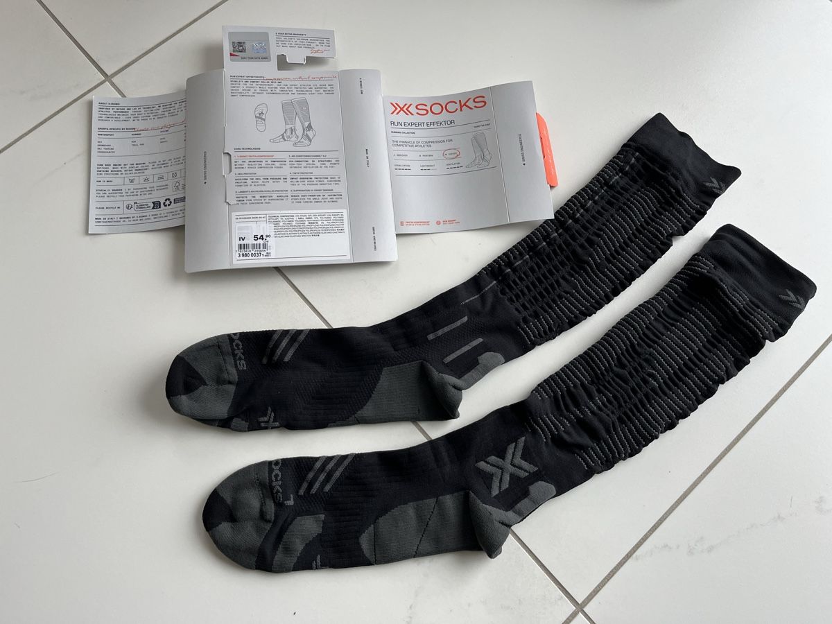 Calze: Kompressionssocken Run Expert Effektor Gr 45-47 – Nuovo (secondo la descrizione) da Russikon venduto da sparklingvision