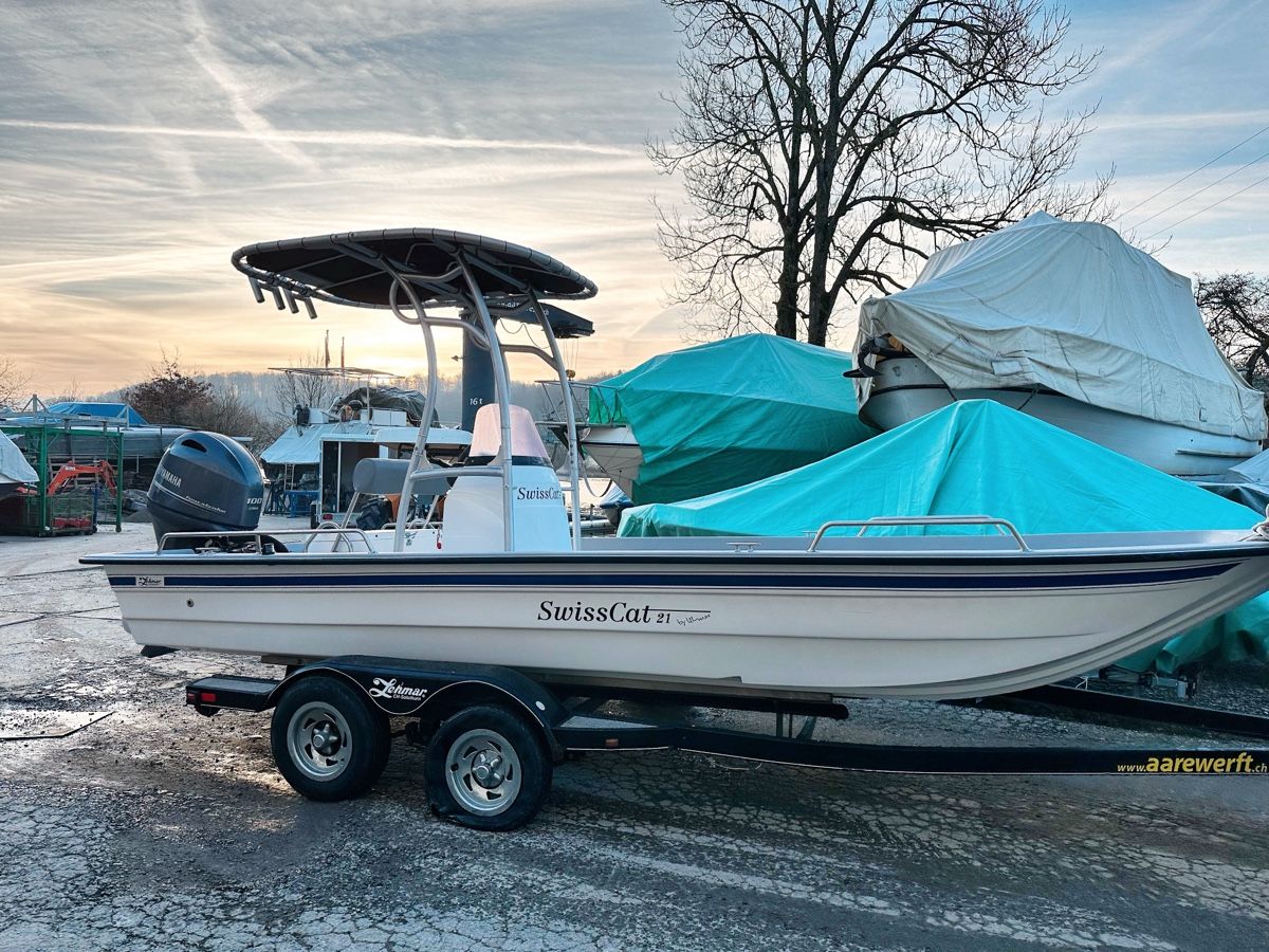 Yamaha Boote: Mororboot Swiss Cat 21 mit 100PS Yamaha – Neu (gemäss Beschreibung) aus Solothurn von Eduka72 1