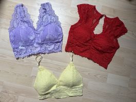 SET Sommer-Spitze BHs, S-M