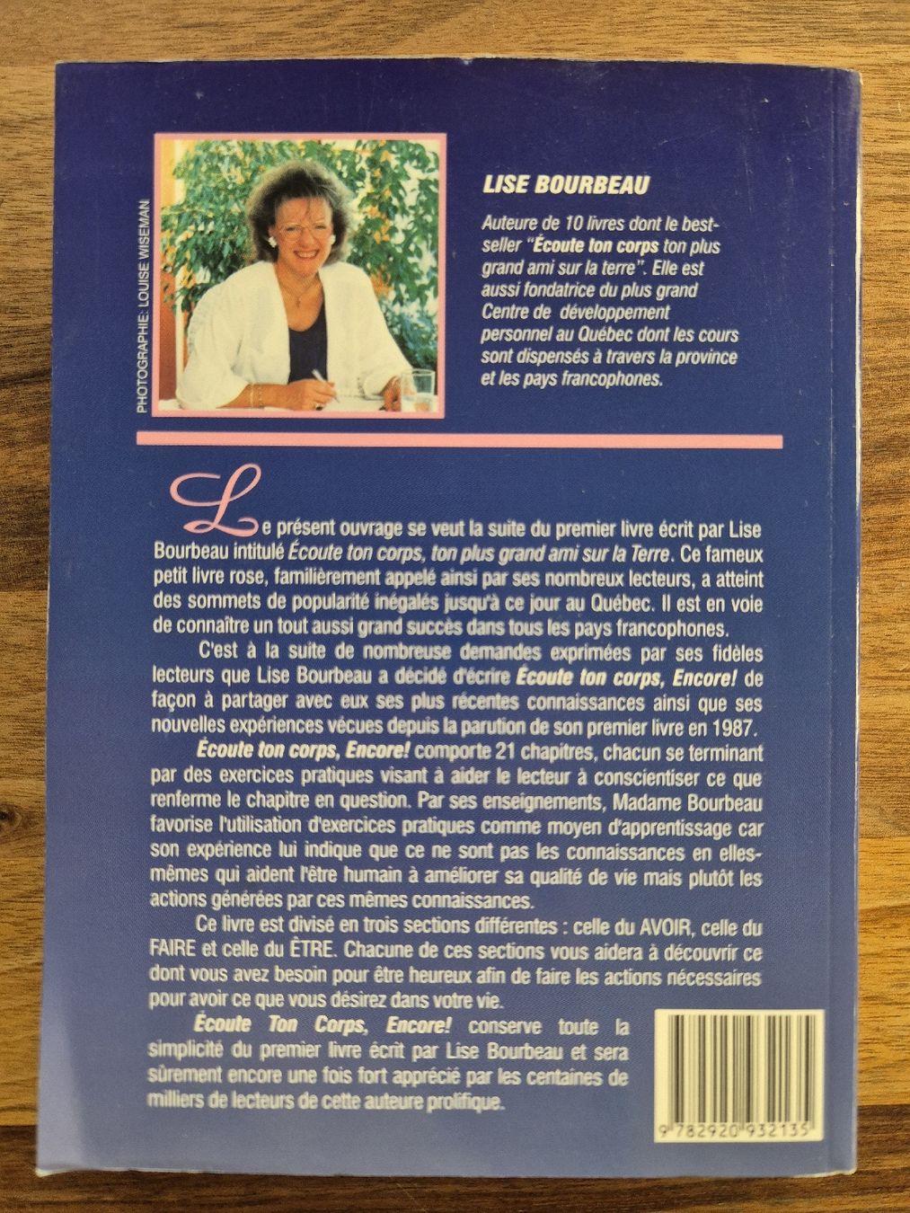 Libri: Écoute ton corps, Lise Bourbeau, Tome 2 – Usato da Domat/Ems venduto da ver_7q9b 1