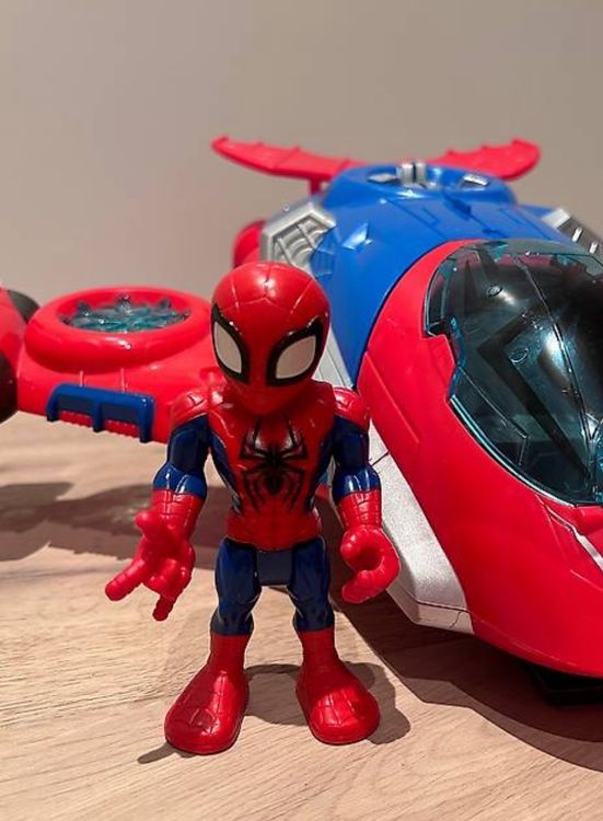 Marvel Super Hero Spider-Man Jet-Quartier Flugzeug (Gebraucht) in ...