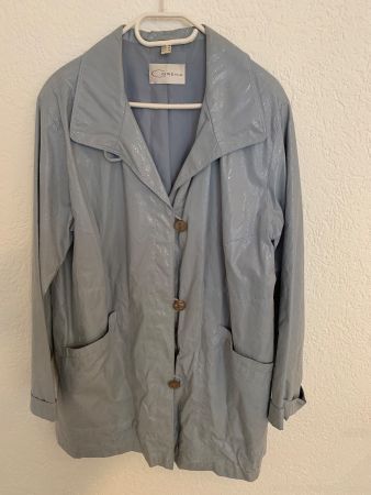 Vintage Corena Jacke Hellblau Gr. XL