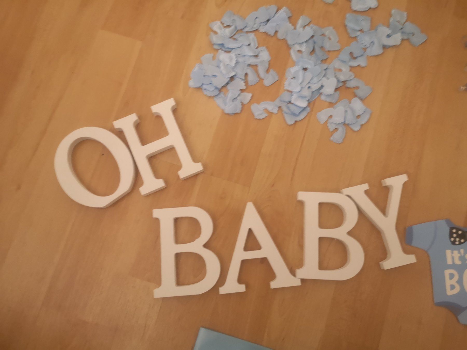 Tutte le decorazioni: Xl Babyshower Deko Baby Boy Junge – Usato da Rapperswil SG venduto da lilkate 2
