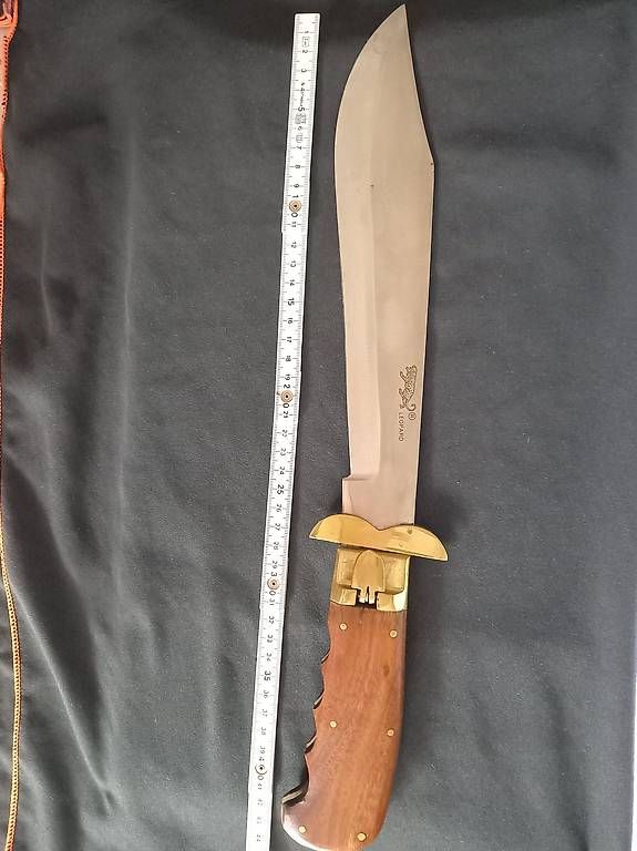 Accessori: Grand couteau de chasse Léopard – Usato da Genève venduto da mag_lvc6 2